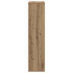 vidaXL Bücherregal Artisan-Eiche 50x25x105 cm Holzwerkstoff