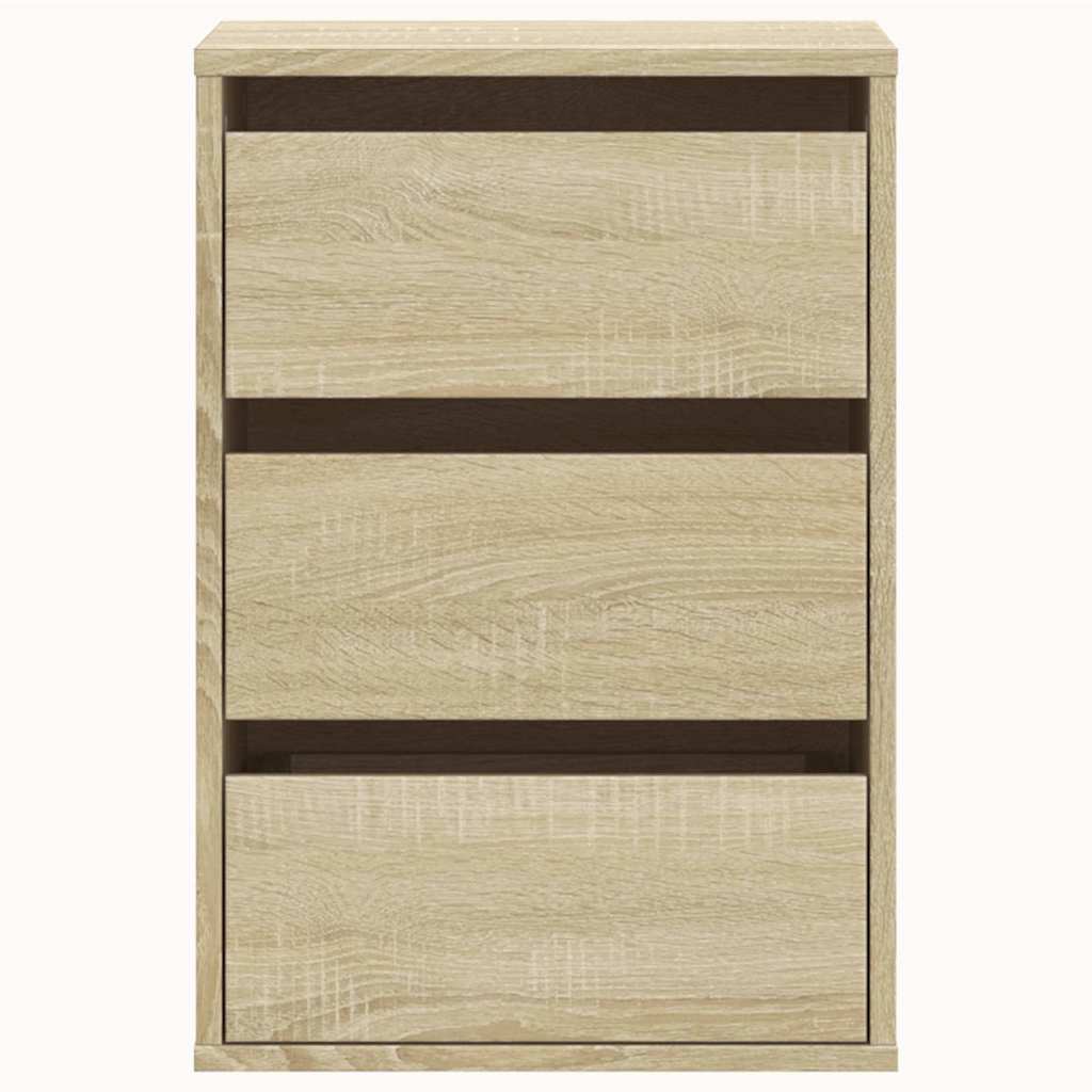 vidaXL Kommode Sonoma-Eiche 40x41x58 cm Holzwerkstoff