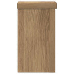 vidaXL Pflanzenständer 2 Stk. Artisan-Eiche 10x10x18 cm Holzwerkstoff