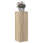vidaXL Pflanzenständer Sonoma-Eiche 33x33x100 cm Holzwerkstoff
