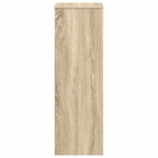 vidaXL Pflanzenständer Sonoma-Eiche 33x33x100 cm Holzwerkstoff
