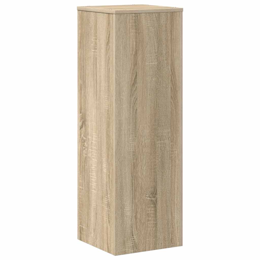 vidaXL Pflanzenständer Sonoma-Eiche 33x33x100 cm Holzwerkstoff