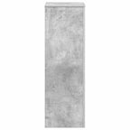 vidaXL Pflanzenständer Betongrau 33x33x100 cm Holzwerkstoff