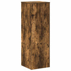 vidaXL Pflanzenständer Räuchereiche 33x33x100 cm Holzwerkstoff