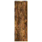 vidaXL Pflanzenständer Räuchereiche 33x33x100 cm Holzwerkstoff