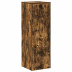 vidaXL Pflanzenständer Räuchereiche 33x33x100 cm Holzwerkstoff