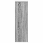 vidaXL Pflanzenständer Grau Sonoma 33x33x100 cm Holzwerkstoff