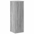 vidaXL Pflanzenständer Grau Sonoma 33x33x100 cm Holzwerkstoff