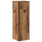 vidaXL Pflanzenständer Altholz-Optik 33x33x100 cm Holzwerkstoff