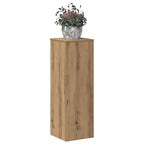 vidaXL Pflanzenständer Artisan-Eiche 33x33x100 cm Holzwerkstoff