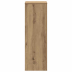 vidaXL Pflanzenständer Artisan-Eiche 33x33x100 cm Holzwerkstoff