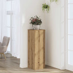 vidaXL Pflanzenständer Artisan-Eiche 33x33x100 cm Holzwerkstoff