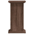 vidaXL Pflanzenständer Braun Eichen-Optik 33x33x60 cm Holzwerkstoff