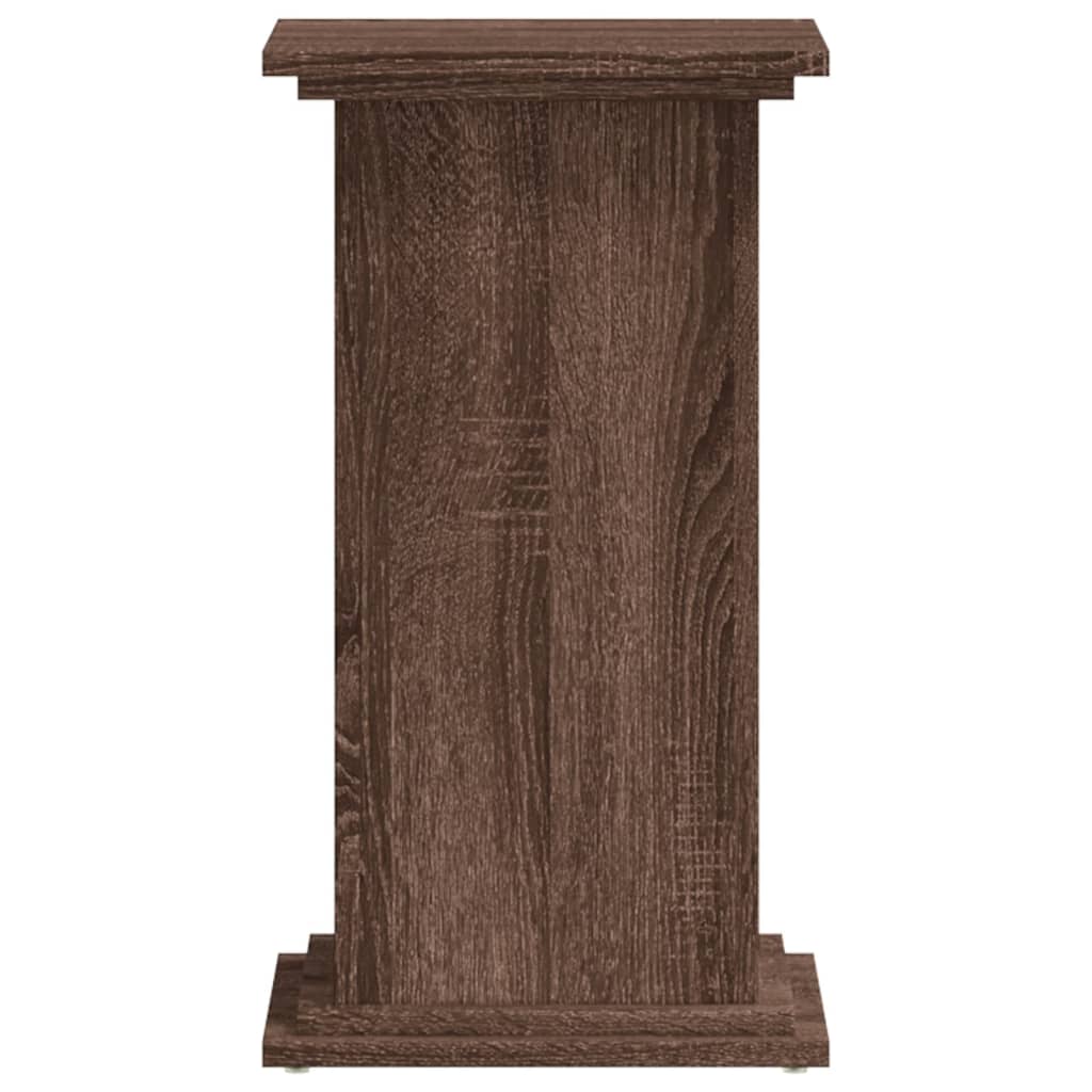 vidaXL Pflanzenständer Braun Eichen-Optik 33x33x60 cm Holzwerkstoff
