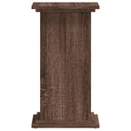 vidaXL Pflanzenständer Braun Eichen-Optik 33x33x60 cm Holzwerkstoff