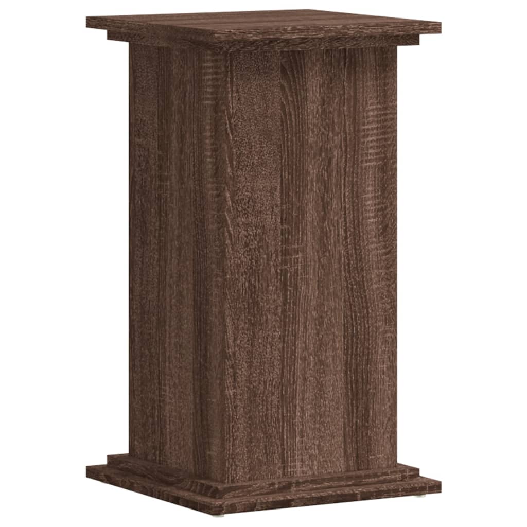 vidaXL Pflanzenständer Braun Eichen-Optik 33x33x60 cm Holzwerkstoff