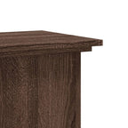 vidaXL Pflanzenständer Braun Eichen-Optik 33x33x60 cm Holzwerkstoff