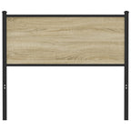 vidaXL Ersatz-Kopfteil Sonoma-Eiche 107 cm Holzwerkstoff und Stahl