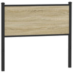 vidaXL Ersatz-Kopfteil Sonoma-Eiche 107 cm Holzwerkstoff und Stahl