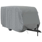 vidaXL Schutzhülle für Wohnwagen Grau 460x250x220 cm Vliesstoff