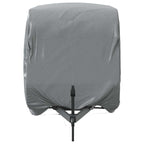 vidaXL Schutzhülle für Wohnwagen Grau 460x250x220 cm Vliesstoff