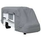 vidaXL Schutzhülle für Wohnmobil Grau 570x235x275 cm Vliesstoff