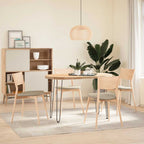 vidaXL Haarnadelbeine für Konsolentische 4 Stk. Naturstahl 72 cm Massivstahl