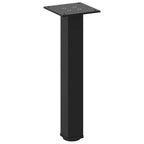 vidaXL Couchtischbeine 4 Stk. Schwarz 30-32 cm Stahl
