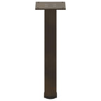 vidaXL Couchtischbeine 4 Stk. Naturstahl 30-32 cm Stahl