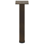 vidaXL Couchtischbeine 4 Stk. Naturstahl 30-32 cm Stahl