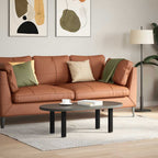vidaXL Couchtischbeine 4 Stk. Schwarz 42-44 cm Stahl
