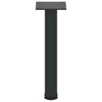 vidaXL Couchtischbeine 4 Stk. Schwarz 42-44 cm Stahl