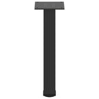 vidaXL Couchtischbeine 4 Stk. Schwarz 42-44 cm Stahl