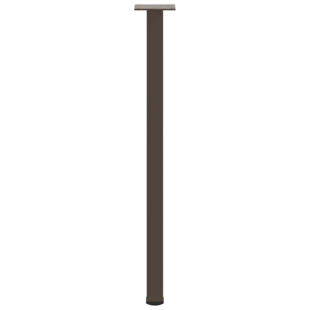vidaXL Konsolentischbeine 4 Stk. Naturstahl 72-74 cm Stahl
