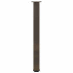 vidaXL Bartischbeine 4 Stk. Naturstahl 90-92 cm Stahl