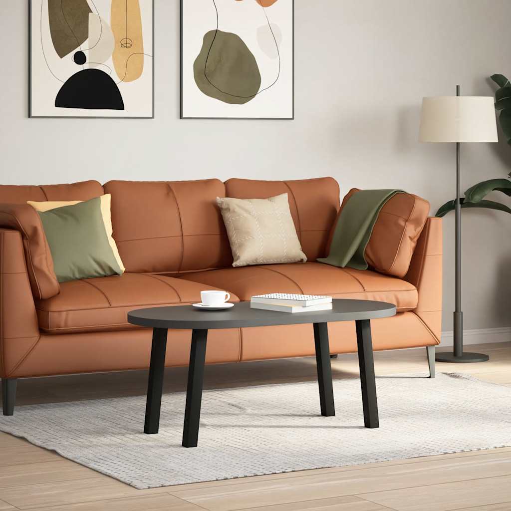vidaXL Couchtischbeine 4 Stk. Schwarz 30 cm Stahl