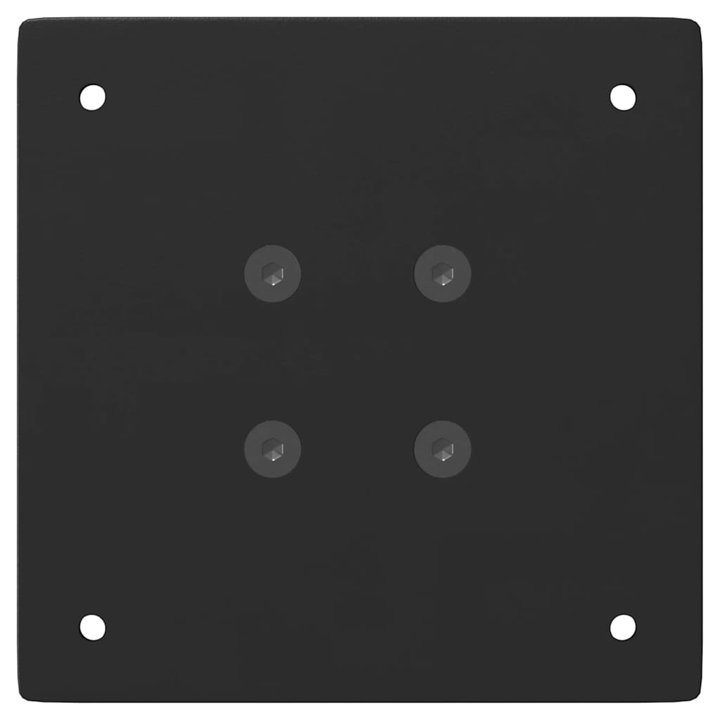 vidaXL Couchtischbeine 4 Stk. Schwarz 30 cm Stahl