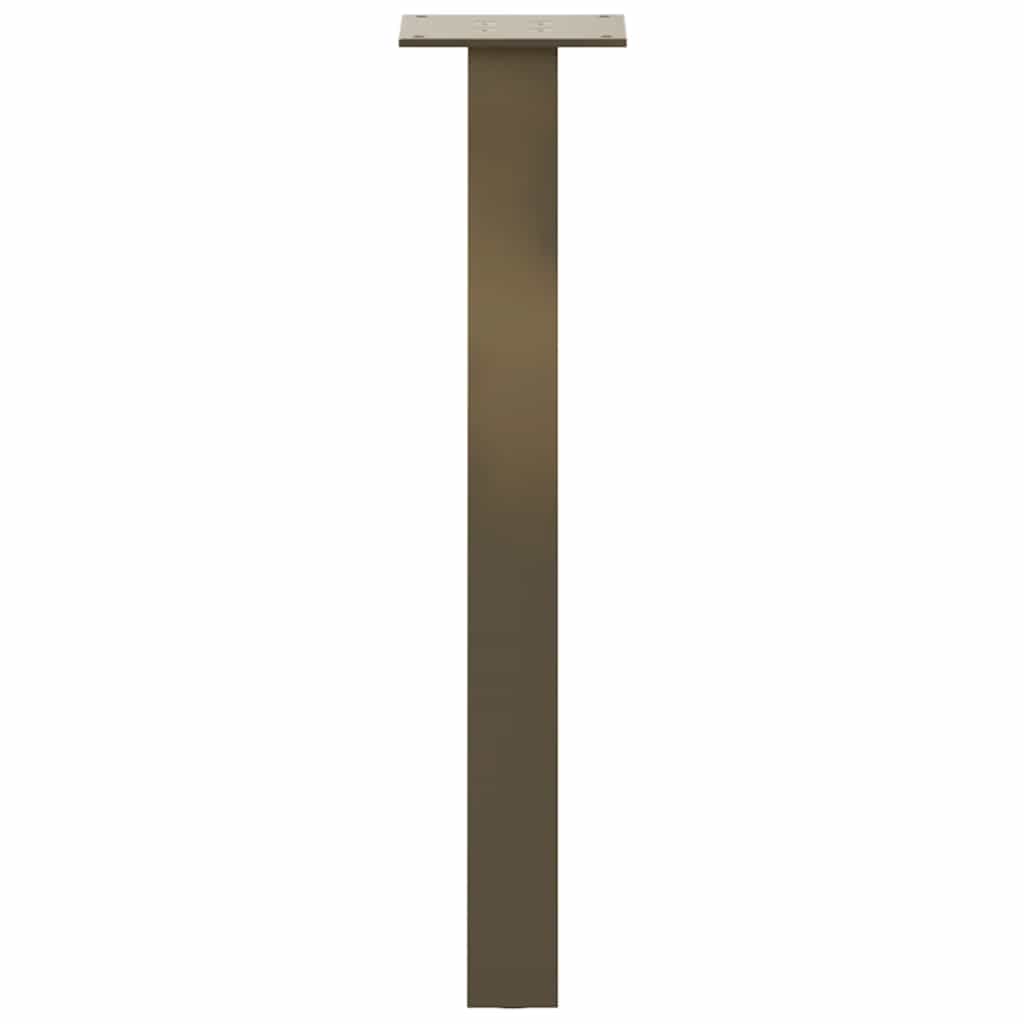 vidaXL Couchtischbeine 4 Stk. Naturstahl 30 cm Stahl