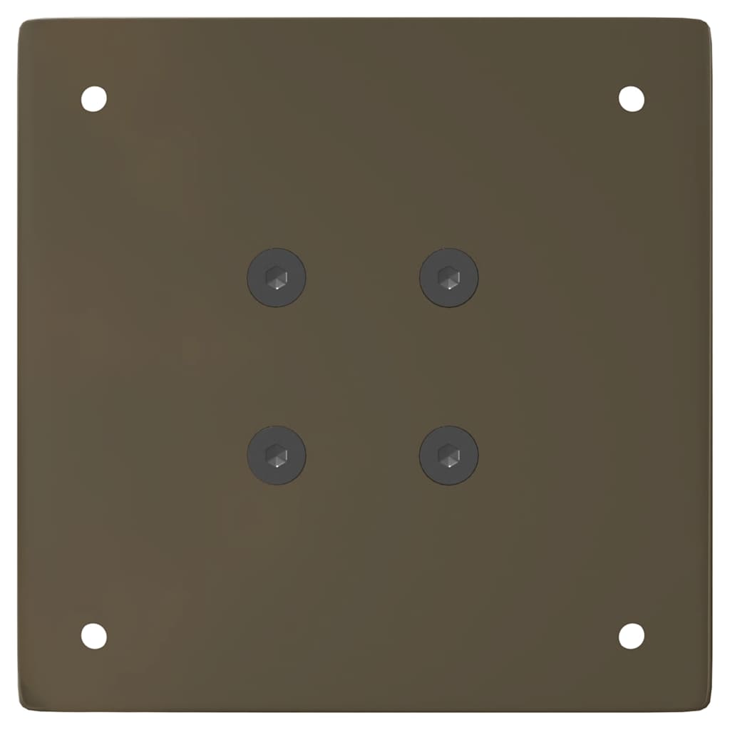 vidaXL Couchtischbeine 4 Stk. Naturstahl 30 cm Stahl