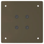 vidaXL Couchtischbeine 4 Stk. Naturstahl 30 cm Stahl