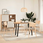 vidaXL Konsolentischbeine 4 Stk. Schwarz 72 cm Stahl