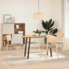 vidaXL Konsolentischbeine 4 Stk. Naturstahl 72 cm Stahl