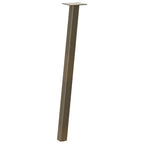 vidaXL Konsolentischbeine 4 Stk. Naturstahl 72 cm Stahl