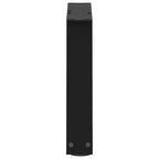 vidaXL Couchtischbeine V-Form 2 Stück Schwarz 40x(30-31,3) cm Stahl