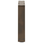 vidaXL Couchtischbeine V-Form 2 Stück Naturstahl 40x(30-31,3) cm Stahl