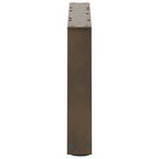vidaXL Couchtischbeine V-Form 2 Stück Naturstahl 50x(30-31,3) cm Stahl