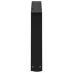 vidaXL Couchtischbeine V-Form 2 Stück Schwarz 60x(30-31,3) cm Stahl