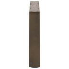 vidaXL Couchtischbeine V-Form 2 Stück Naturstahl 70x(30-31,3) cm Stahl