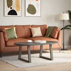 vidaXL Couchtischbeine V-Form 2 Stück Naturstahl 50x(42-43,3) cm Stahl