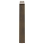 vidaXL Couchtischbeine V-Form 2 Stück Naturstahl 70x(42-43,3) cm Stahl